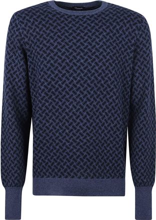 Drumohr Patterned Rib Sweater
