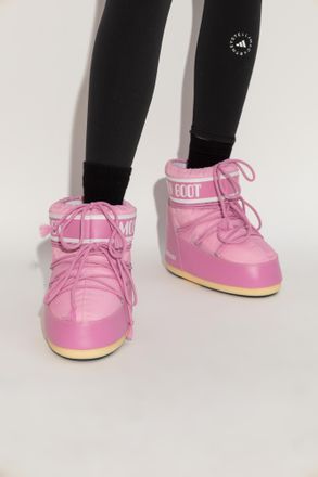 Moon Boot Snow Boots Icon Low Nylon, Womens, Pink
