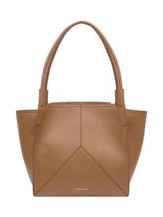 Victoria Beckham Victoria Beckham Brown Leather Shopper Bag