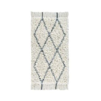 Lorena Canals Woolable Rug Berber Soul in Natural, Charcoal at Nordstrom, Size Small