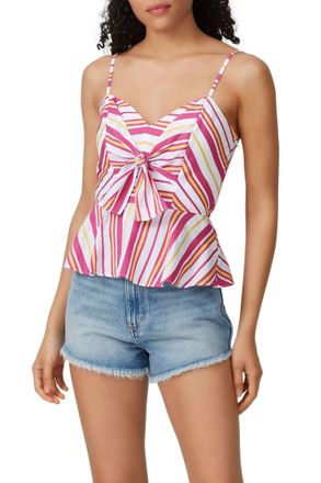 Parker Whitney Blouse In Poolside Stripe