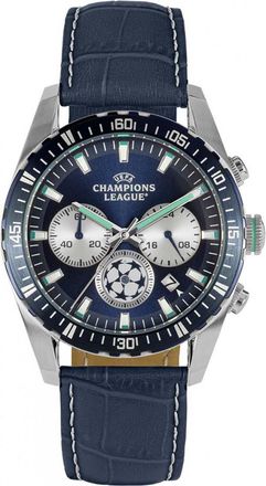 Jacques Lemans CL-102A Mens Championsleague Watch - Silver - One Size