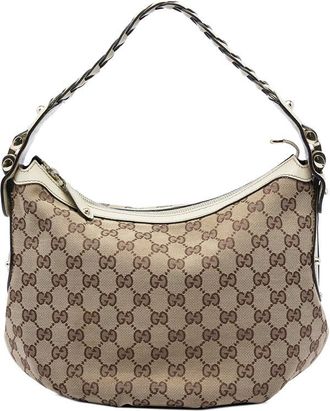 Gucci Pre-owned Gucci GG Canvas Pelham Shoulder Bag Ladies E3BIML0FF10P7W3F