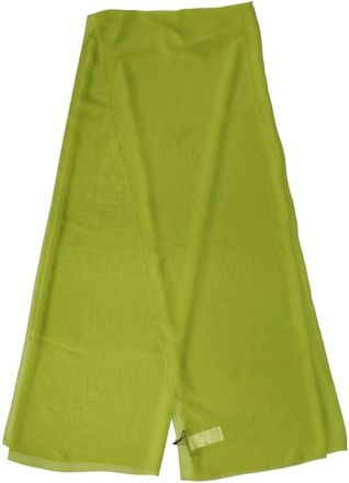 Dolce & Gabbana Stola - Dames - Sjaals - Groen - ONE Size - Polyester - Accessoires