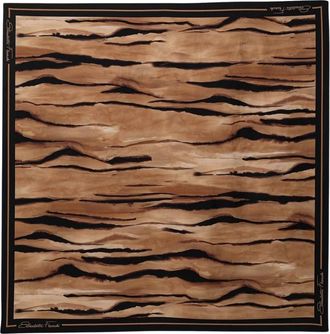 Elisabetta Franchi Zijde Foulard - Dames - Zijden sjaals - Veelkleurig - ONE Size - Accessoires