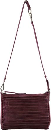 Fredsbruder FREDsBRUDER Riffel Leather Shoulder Bag Dark Red Dark Red