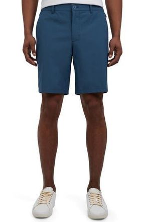 DKNY Kelton Tech Chino Shorts in Deep Blue at Nordstrom Rack, Size 36