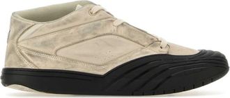 Givenchy Beige Solid Skater Sneakers