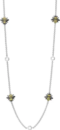 Lagos Rare Wonders - Honeybee Station Long Necklace in Silver/gold at Nordstrom, Size 34