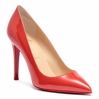 Christian Louboutin Pigalle 100 red patent leather pumps Size 37.5