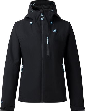Dare 2B Dare 2B Womens/Ladies Torrek III Logo Jacket (Black) - Size 12-14 Regular (UK Womens)