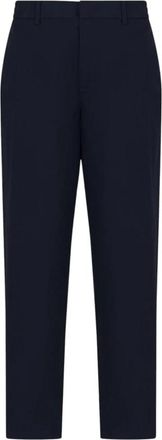 A|X Armani Exchange Pantalone - Heren - Chinos - Blauw - W32 - Katoen - Broeken