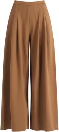Max Mara Broeken, Dames, Bruin, XS, Jeans