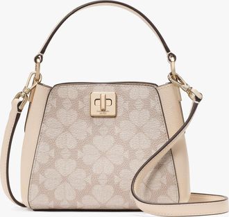 Kate Spade New York Spade Flower Pvc Mini Top Handle Crossbody