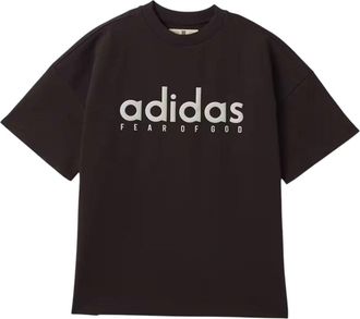 adidas x FEAR OF GOD Atheltics Quickdry T-Shirt Asia Sizing Night Brown JZ4893