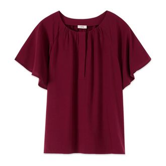 Oltre Overhemden, Dames, Rood, XL, Blouses