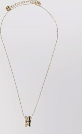 Ferragamo chain necklace featuring adjustable pendant design