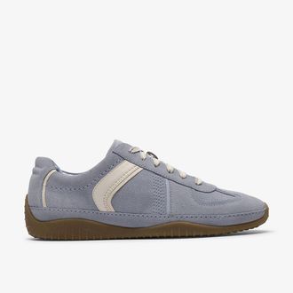Clarks Meridor su&egrave;de leren sneakers