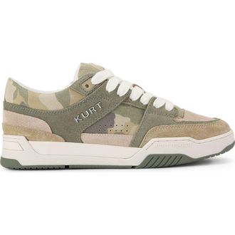 Kurt Geiger Hatton Low Top Sneaker in Open Green at Nordstrom, Size 10.5