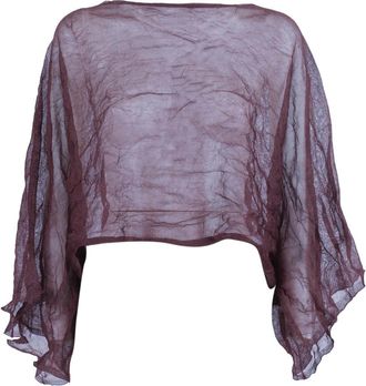 Antonelli Dames, Blouses & Shirts, Bruin, Maat: S Zijde