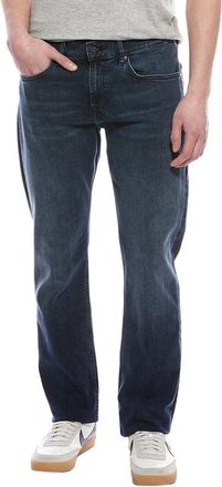 7 For All Mankind Luxe Performance Dark Blue Straight Jean
