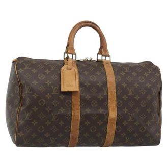 Louis Vuitton Pre-owned Boston Bag - unisex - Louis Vuitton Vintage - Vintage Weekend Bags - Brown - ONE SIZE - Pre-owned
