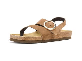 Naot Baltimore Womens Sandals Brown Cedar Suede : EU 42 (US Womens 11) M