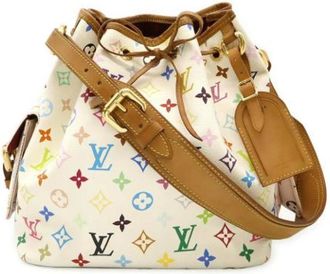 Louis Vuitton Pre-owned Bucket Bags, female, Multicolor, Size: ONE SIZE Pre-owned Canvas louis-vuitton-bags