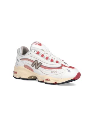 New Balance Unisex Sneakers White Leather