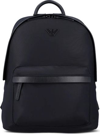 Emporio Armani Zaino con logo - Nero