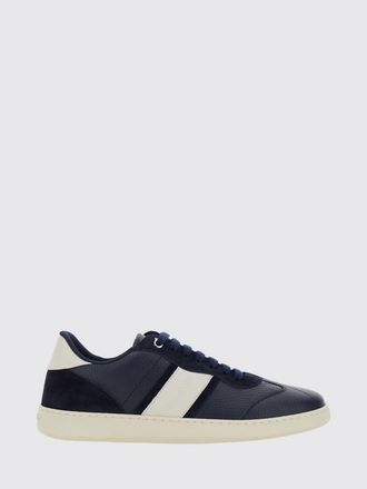 Ferragamo Two-Tone Leather Low-Top Trainers