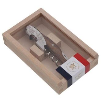 Jean Dubost scatola di legno nera per cavatappi da sommelier - L0013850D14345 - jean dubost