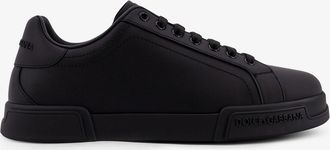 Dolce & Gabbana Sneakers Portofino in pelle - DOLCE & GABBANA - gender_Man