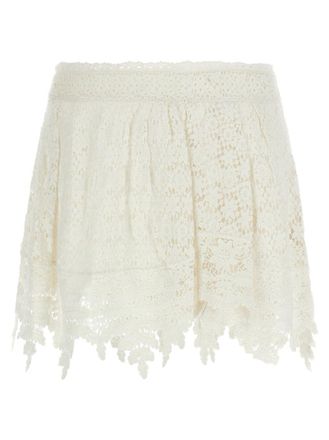 Isabel Marant White Hanta skirt