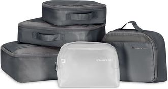 Travelers Choice 5-Piece Packing Cube Set in Dark Grey at Nordstrom Rack
