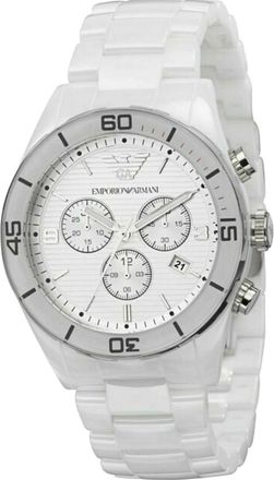 Emporio Armani Herenhorloge Kwarts Wit