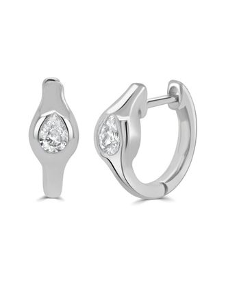 Sabrina Designs 14K 0.26 Ct. Tw. Diamond Huggie Earrings