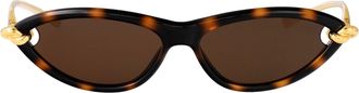 Bottega Veneta Cat Eye Sunglasses Bv1390 S 002