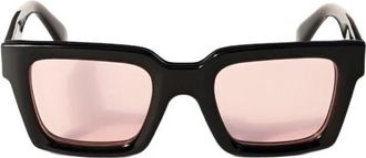 Off-white Ow 9000 Clip On - unisex - Zonnebrillen - Zwart - 50 MM - Accessoires