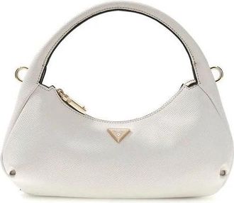 Guess Gilda Mini Hobo - Dames - Handtassen - Wit - ONE Size - Tassen