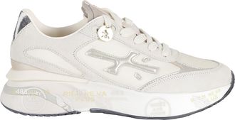 Premiata Cream Moerund 8080 Side-Logo Polyester Sneakers