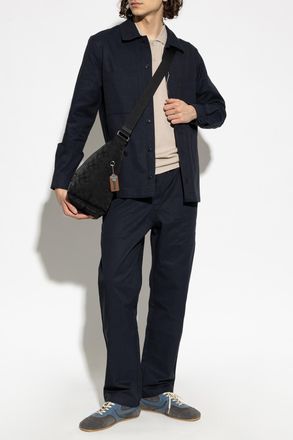 Sams&oslash;e & Sams&oslash;e Jabari Trousers, Mens, Navy Blue