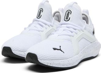 Puma Softride Enzo 5 Sneaker in Puma White-Puma Black at Nordstrom Rack, Size 8.5