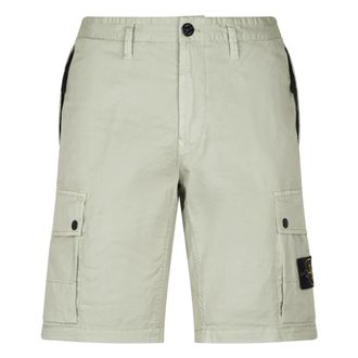 Stone Island Heren, Korte broeken, Groen, Maat: W36