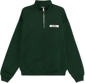 Jacquemus Felpa The Gros Grain - Verde