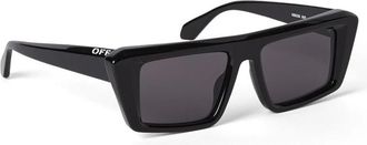 Off-white Zwart/Grijs Cat Zonnebril Hartford - unisex - Zonnebrillen - Zwart - ONE Size - Accessoires