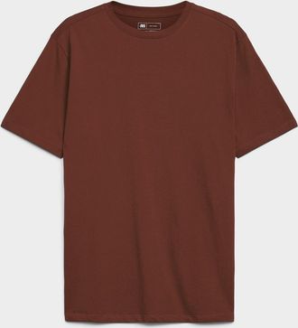 Le 31 Mens Colourful 100% organic cotton crew-neck T-shirt Standard fit