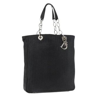 Dior Pre-owned Tote Bags, female, Black, Size: ONE SIZE Pre-owned Vintage Tote Bag