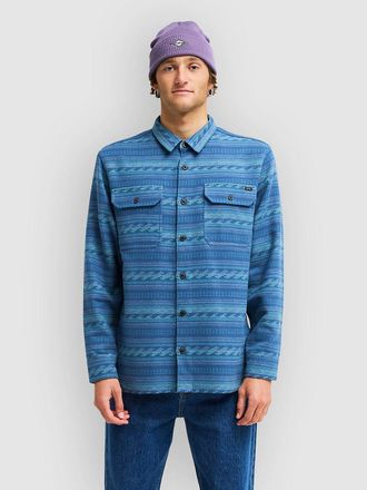 Billabong Offshore Jacquard Flannel Camicia blu