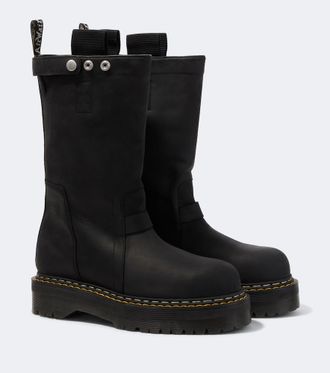 Rick Owens DRKSHDW x Dr. Martens Quad platform boots